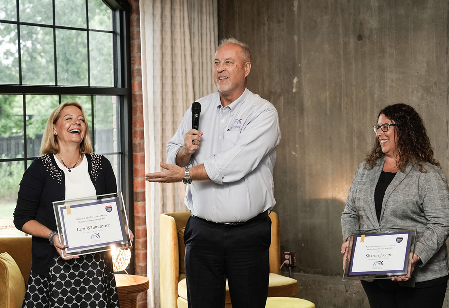 Lori Whittemore, Sharon Joseph honored by RI Health Center Association